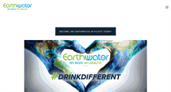 Desktop Screenshot of earthwater.com